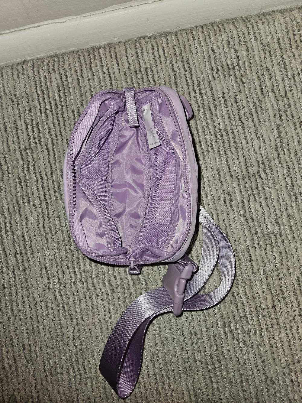 Lilac Crossbody Belt Bag - Picture 3 of 3